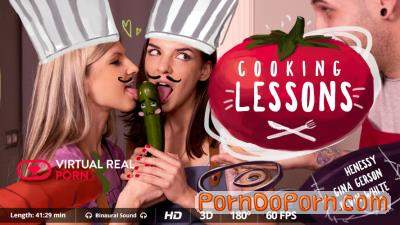 Gina Gerson, Henessy starring in Cooking lesson - VirtualRealPorn (2K UHD 1600p / 3D / VR)