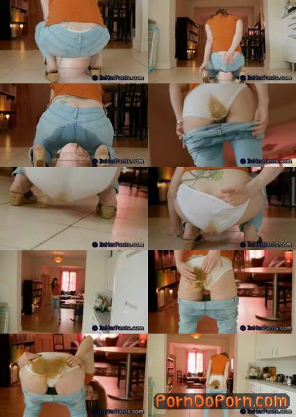 Pippa starring in Poop in blue jeans - ScatShop (FullHD 1080p / Scat)