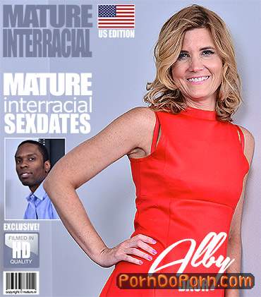 Alby Daor (48) starring in American housewife Alby Daor goes interracial and anal - Mature.nl, Mature.eu (FullHD 1080p)