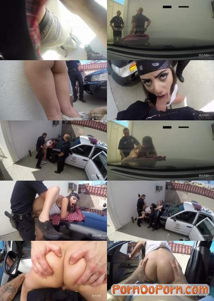 Rose Darling starring in Rose Darling Gets Double Teamed By Two Cops Against Their Patrol Car - Bang Screw The Cops, Bang (SD 540p)