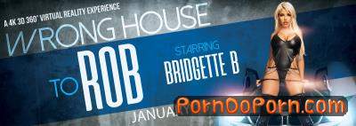 Bridgette B starring in The Wrong House To Rob - VRBangers (UltraHD 2K 1920p / 3D / VR)