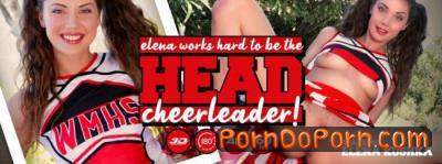 Elena Koshka starring in Elena Works Hard to Become the Head Cheerleader - LethalHardcoreVR (UltraHD 2K 2048p / 3D / VR)