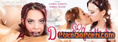 Sabina Rouge, Vanna Bardot starring in Down to Feathers - 6K - VRbangers (UltraHD 4K 3072p / 3D / VR)