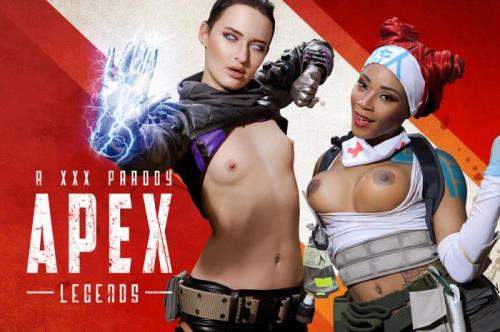 Kiki Minaj, Sasha Sparrow starring in Apex Legends A XXX Parody - VRcosplayx (HD 960p / 3D / VR)