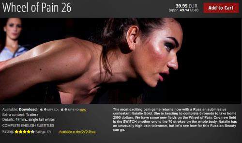 Natalie Gold starring in Wheel of Pain 26 - ElitePain (HD 720p)