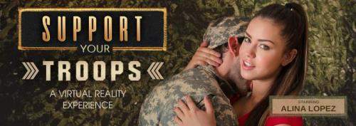 Alina Lopez starring in Support Your Troops! - VRBangers (UltraHD 2K 2048p / 3D / VR)