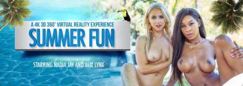 Alix Lynx, Nadia Jay starring in Summer Fun - VRBangers (UltraHD 2K 1920p / 3D / VR)