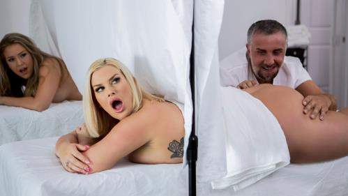 Julie Cash starring in Behind The Curtain - DirtyMasseur, Brazzers (SD 480p)