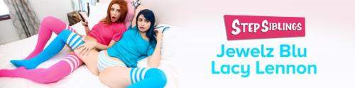 Lacy Lennon, Jewelz Blu starring in Super Hot Stepsister Thots - TeamsSkeet, StepSiblings (FullHD 1080p)