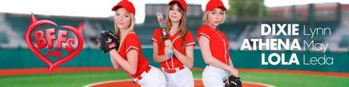 Dixie Lynn, Lola Leda, Athena May starring in Home Run Hotties - TeamSkeet, BFFS (HD 720p)
