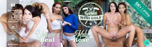 Katy Rose, Veronica Leal starring in Czech VR 311 - Garden Mini-Golf - CzechVR (UltraHD 4K 2700p / 3D / VR)