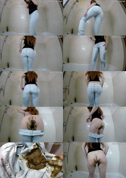 Janet starring in Piss and Shit in Light Jeans - Diabolicsigal (UltraHD 4K 2160p / Scat)