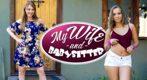 Liza Rowe, Marie McCray starring in My Wife & Babysitter - WankzVR (UltraHD 2K 1600p / 3D / VR)
