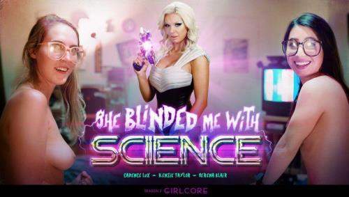 Serena Blair, Cadence Lux, Kenzie Taylor starring in Girlcore S2E3 SHE BLINDED ME WITH SCIENCE - GirlsWay, Girlcore (SD 544p)