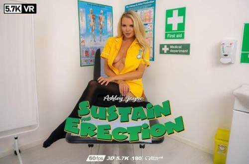 Ashley Jayne starring in Sustain Your Erection - WankitnowVR (UltraHD 4K 2880p / 3D / VR)