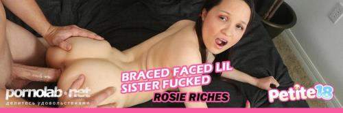 Rosie Riches starring in Braced Faced Lil Sister Fucked - Petite18, TugPass (FullHD 1080p)
