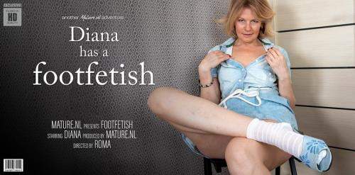 Diana (52) starring in MILF Diana has a naughty thing for feet - Mature.nl (FullHD 1080p)