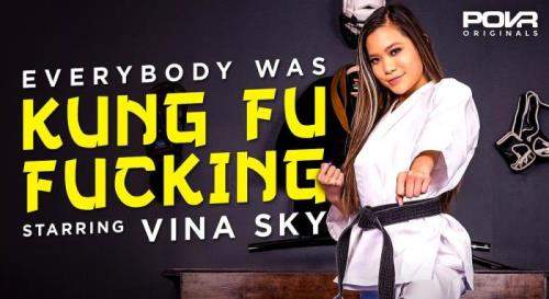 Vina Sky starring in Everybody Was Kung Fu Fucking - POVR Originals (UltraHD 2K 1920p / 3D / VR)