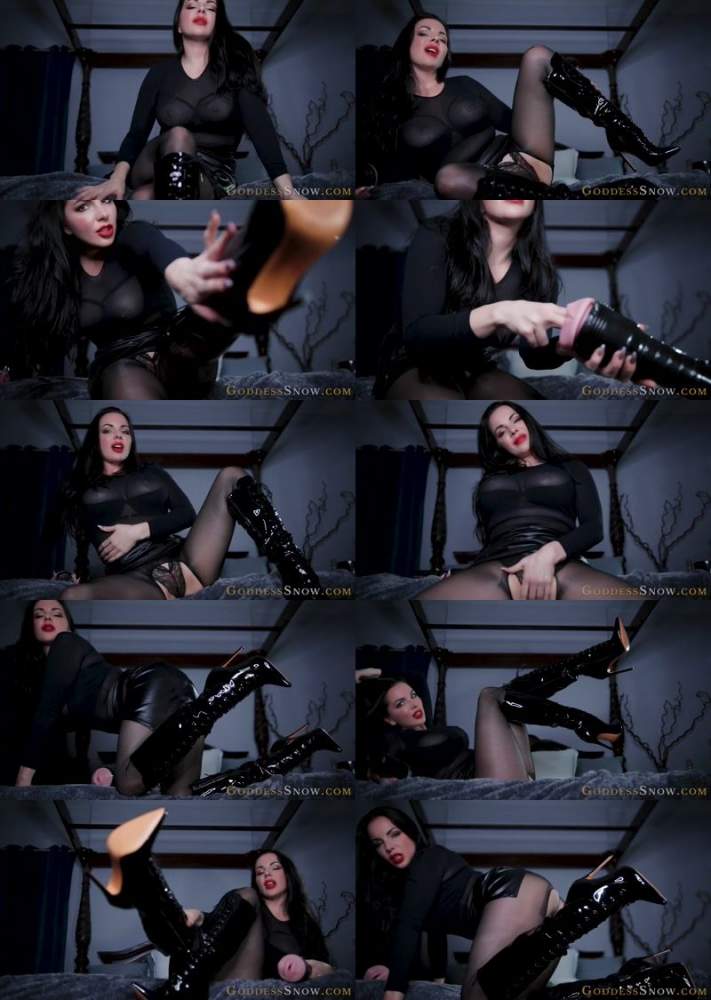 Alexandra Snow starring in Fleshlight Boot Fuck - Uncensored - GoddessSnow (FullHD 1080p)