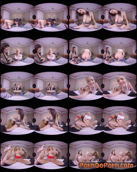 Lucy Heart, Miyuki Son, Venus Afrodita starring in Pornstar Practices - VirtualRealporn (2K UHD 1600p / 3D / VR)