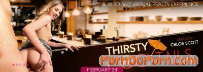 Chloe Scott starring in Thirsty For COCKtails - VRBangers (2K UHD 1920p / 3D / VR)