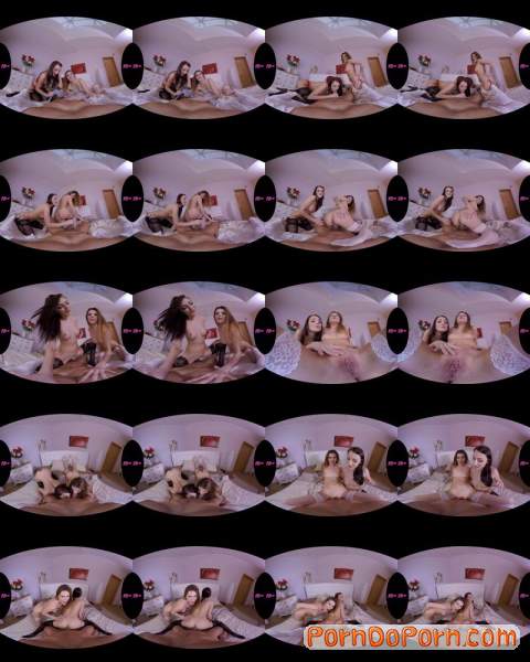 Katy Rose, Verona Sky starring in Valentine's Roses - 18VR (HD 960p / 3D / VR)