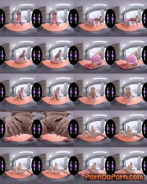 Lovita Fate starring in Hot Blonde Masturbates During Yoga - TmwVRnet (2K UHD 1920p / 3D / VR)