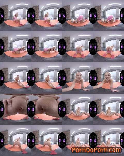 Lovita Fate starring in Hot Blonde Masturbates During Yoga - TmwVRnet (HD 960p / 3D / VR)