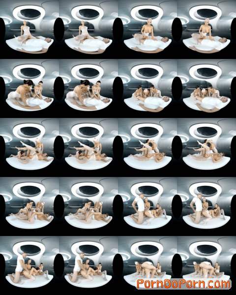 Patty Michova, Vanessa Decker, Blanche Bradburry starring in Space Orgasm Voyeur - RealityLovers (HD 960p / 3D / VR)