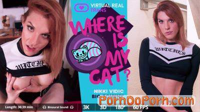 Nikki Vidic, Big Johnny starring in Where is my cat? - VirtualRealTrans (2K UHD 1600p)