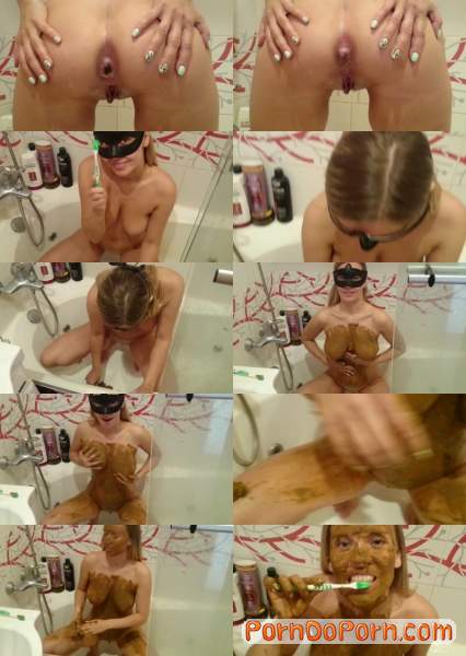 Brown wife starring in Extreme methods of personal hygiene. Part 1 - ScatShop (FullHD 1080p / Scat)