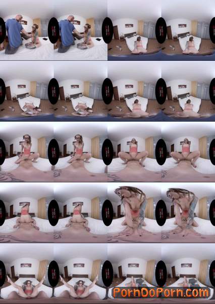 Foxy Sanie starring in Father's Day surprise - VirtualRealPorn (4K UHD 2160p / 3D / VR)