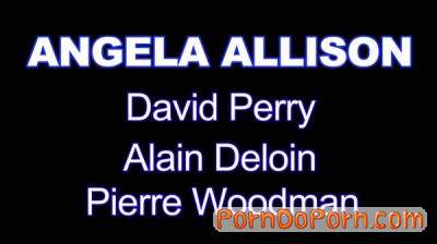 Angela Allison starring in Hard - Lady in black higheels DPed by 3 men - WoodmanCastingX (SD 540p)