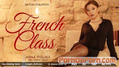 Anna Polina starring in French Class - VirtualRealPorn (UltraHD 2K 1600p / 3D / VR)