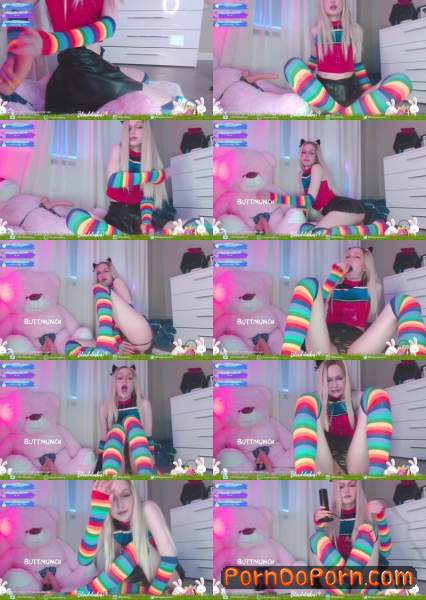 Blondelashes19 starring in Blonde Riding A Bear Huge Cock - Chaturbate (FullHD 1080p)