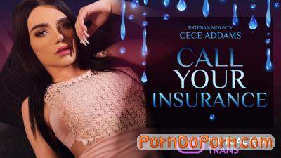 Cece Addams starring in Call Your Insurance - VirtualRealTrans (FullHD 1080p / 3D / VR)