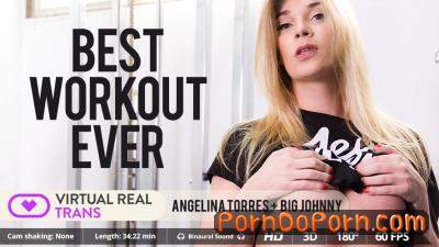 Angelina Torres starring in Best Workout Ever - VirtualRealTrans (UltraHD 2K 1440p / 3D / VR)