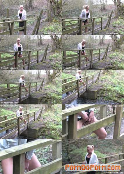 Clare starring in Mega Piss - SneakyPee (HD 720p)