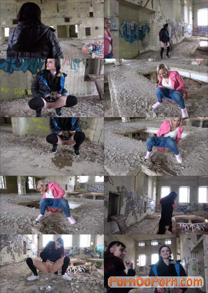 Ruin flooded! 3 GIRLS on tour! NS - Mydirtyhobby (FullHD 1080p)