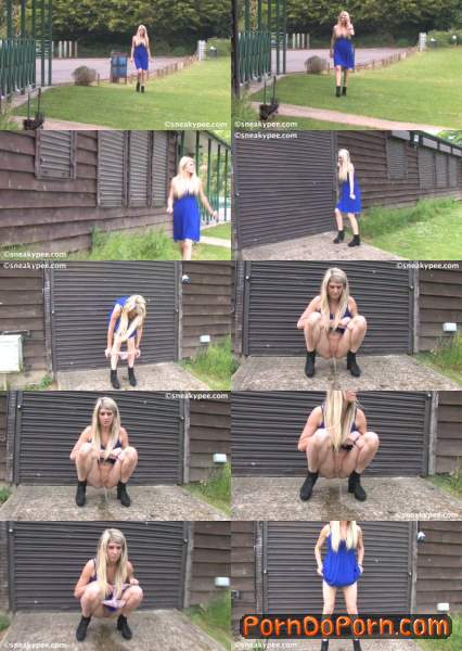 Ashleigh McKenzie starring in Blonde piss - SneakyPee (HD 720p)