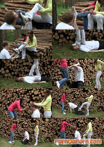 Sneaker torture im Wald - Dangerous-girls (HD 720p)