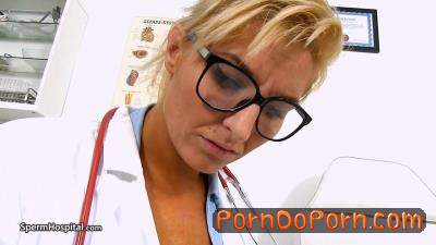 Brigitte starring in Hot legs Milf doctor Brigitte eats patient cum - SpermHospital (HD 720p)
