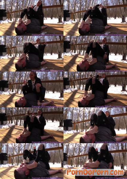 Princess Natalya starring in Uses Human Ashtray In The Snow - BratPrincess, Clips4sale (FullHD 1080p)