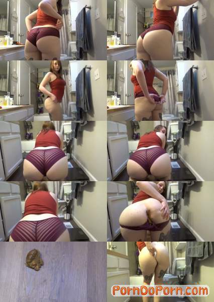 SexyScatForYou starring in Ass Worship Panty Poop - ScatShop (FullHD 1080p / Scat)