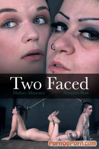 Mallory Maneater, Anastasia Rose starring in Two Faced - HardTied (HD 720p)