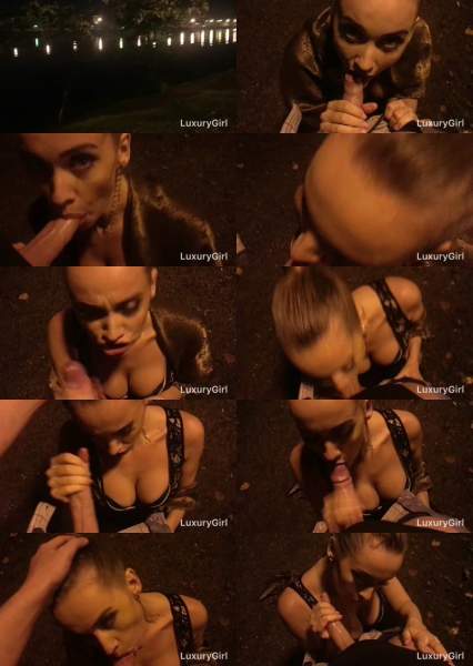 Kristina Sweet, Luxury Girl starring in Beautiful Babe Doing Blowjob In The Park - PornHub, PornHubPremium (FullHD 1080p)