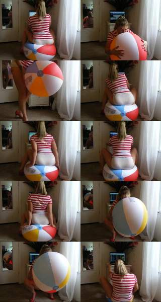 Mistress Rochelles starring in Beach Ball Bust - Clips4Sale, TexasCountryGirl, KinkBomb (SD 480p)