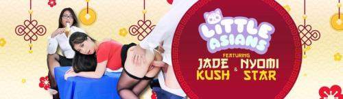 Jade Kush, Nyomi Star starring in Asian Labia For Lunch - TeamSkeet, LittleAsians (HD 720p)