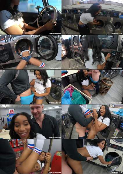 Jenna Foxx starring in Thick Laundromat Lust - TeamSkeet, Thickumz (SD 480p)