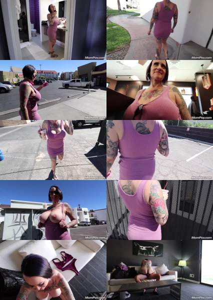 Richelle starring in Big titty tattoo MILF BTS - MomPov (HD 720p)